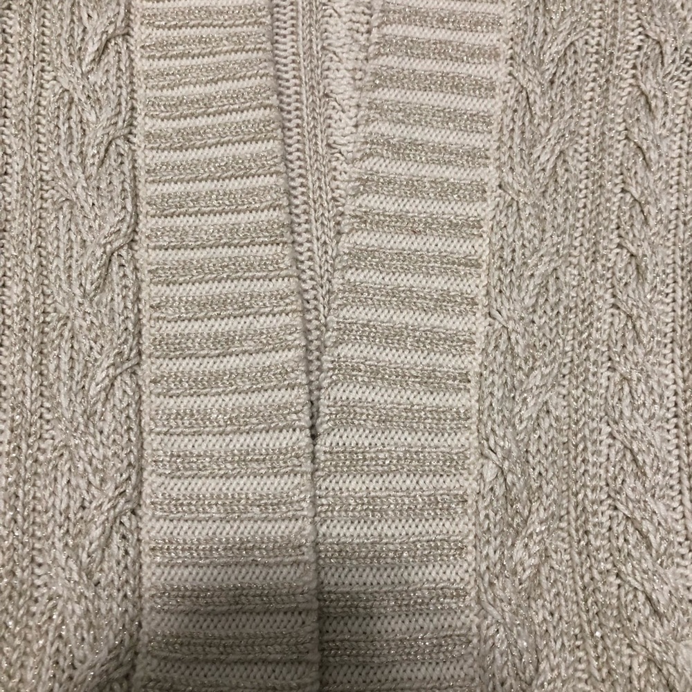 SOLD{Chico’s} Shimmer Knit Cardigan Sweater - Picture 8 of 8